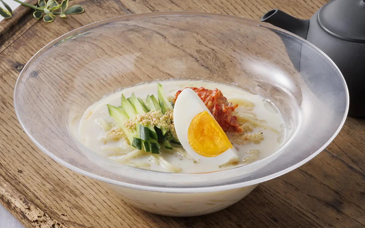 韓国風 豆乳冷麺