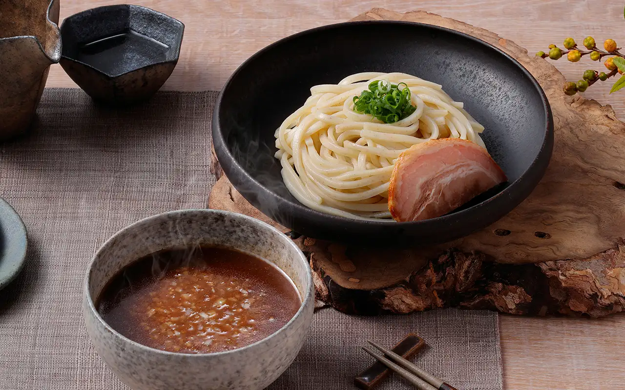 濃厚魚介豚骨醤油つけ麺