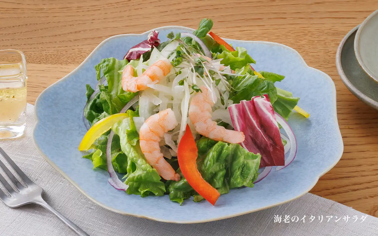 国産野菜のサラダ