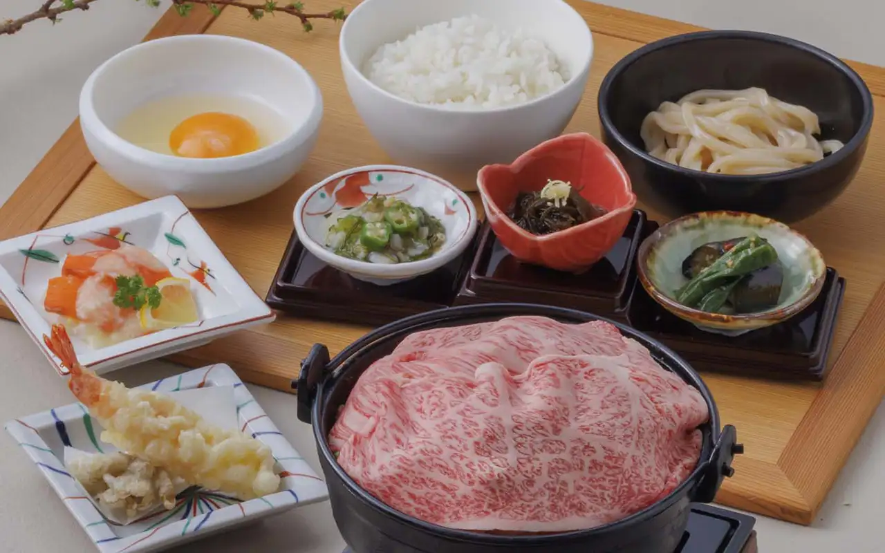 黒毛和牛すき焼き御膳